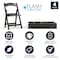 Flash Furniture Black Resin Folding Chair, PK4 4-LE-L-1-BLACK-GG - alternate 7